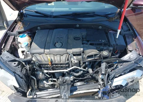 2012 Volkswagen Passat 2.5L Se из США, поврежденный, VIN 1VWBP7A39CC007048